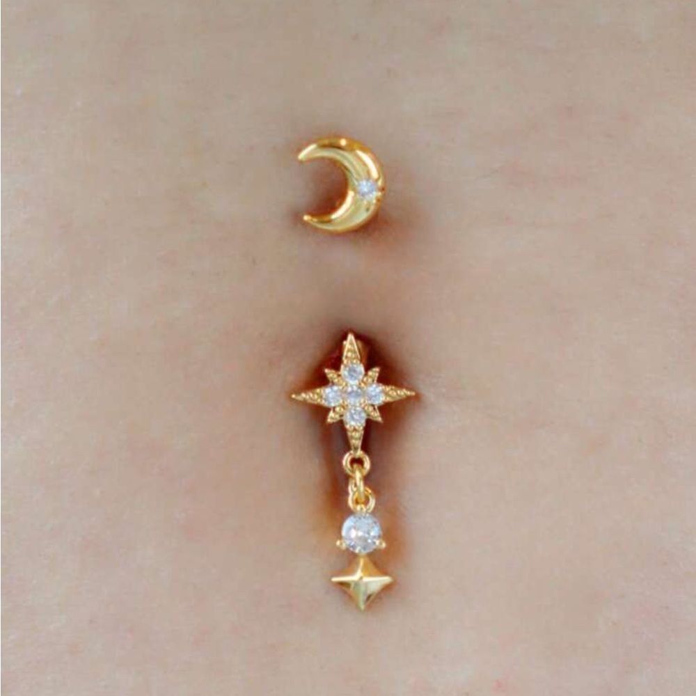Bohemian belly Botton ring N623